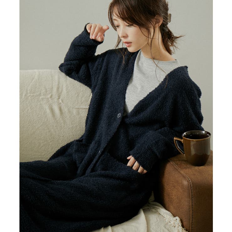 もこもこ ニット カーディガン 品番 Ft Fashion Letter ファッションレター のレディース ファッション通販 Shoplist ショップリスト