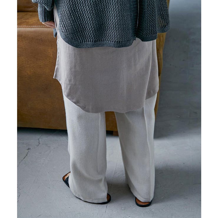 Vネックレイヤードロングキャミソール レディース キャミソール | Fashion Letter | 詳細画像14 