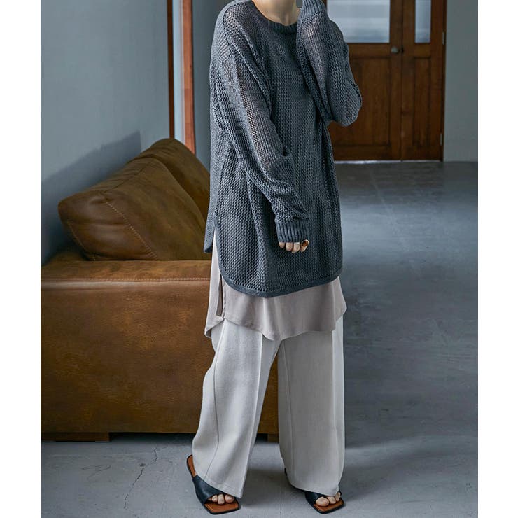 Vネックレイヤードロングキャミソール レディース キャミソール | Fashion Letter | 詳細画像16 