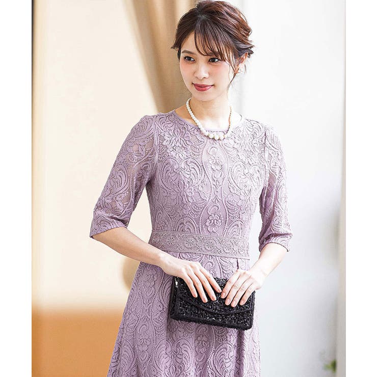 niana ニアナ パーティードレス ドレス ラベンダー 紫 M niana ニアナ パーティードレス ドレス ラベンダー 紫 M