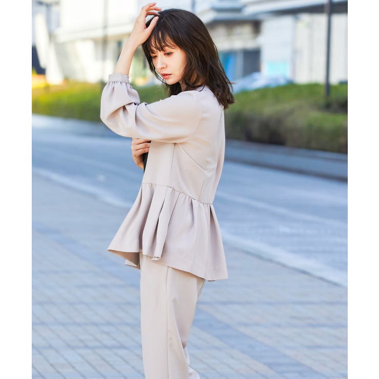 【ちいたん】　niana スーツ　3点　結婚式　無印　イエナ　ロンハーマン niana フォーマル ジャケット レディース 結婚式 ショート丈