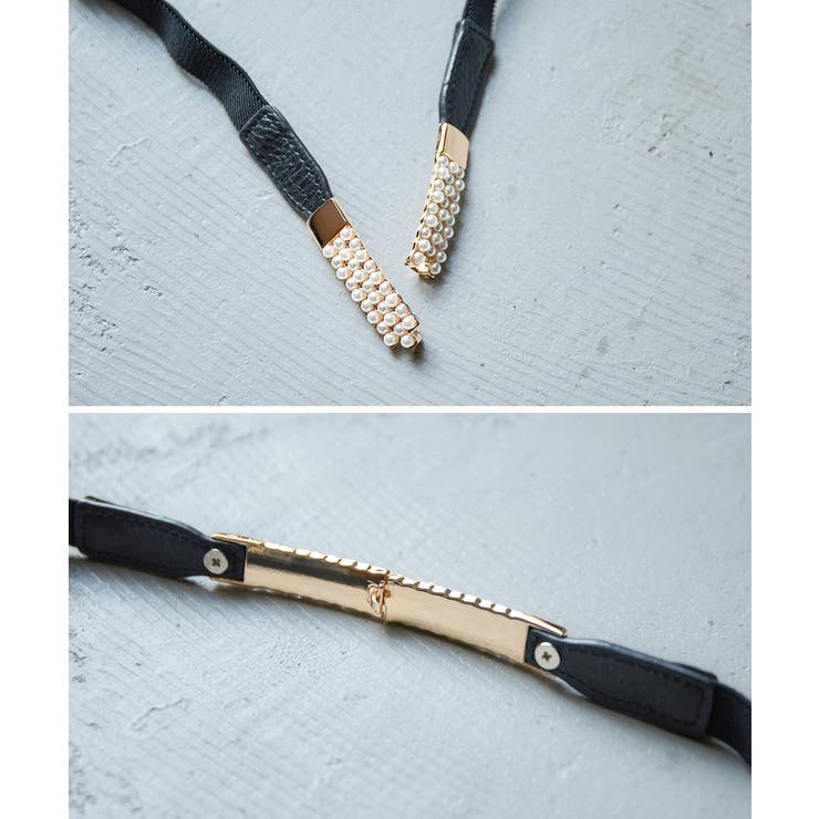 niana ニアナ パールモチーフベルト | Fashion Letter | 詳細画像3 