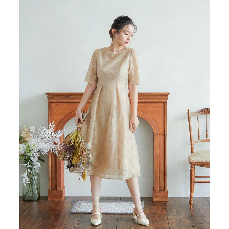 ピンクベージュ | niana ニアナ 結婚式 | Fashion Letter