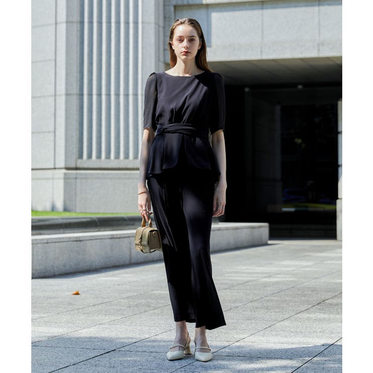 シフォン×ブラック | niana ニアナ ブラックフォーマル | Fashion Letter