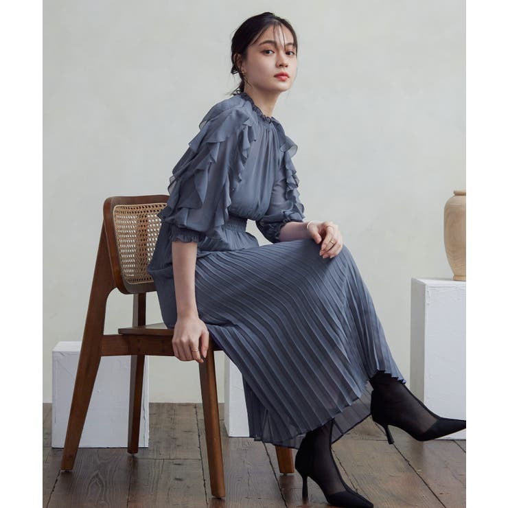 グレイッシュブルー | niana ニアナ 結婚式 | Fashion Letter