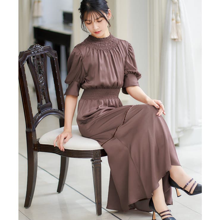 ブラウン | niana ニアナ 結婚式 | Fashion Letter