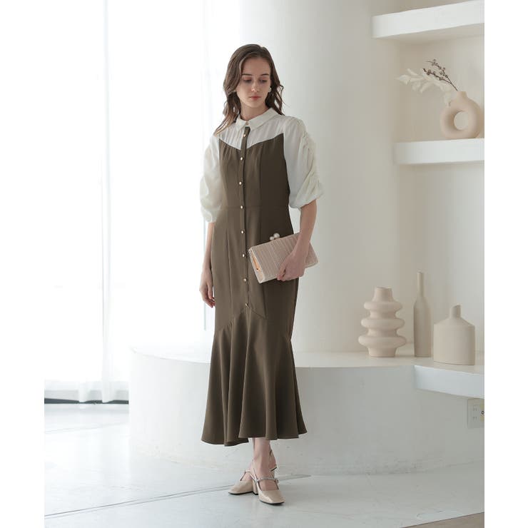 カーキ | niana ニアナ 結婚式 | Fashion Letter