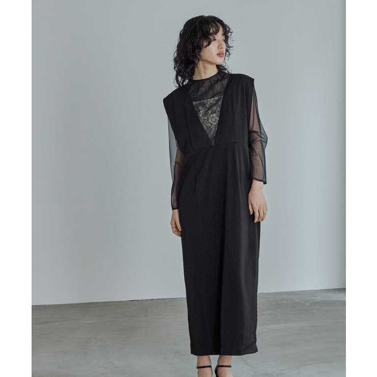niana ニアナ チュールレースブラウスジャンパースカートセットドレス[品番：FT000009199]｜Fashion  Letter（ファッションレター）のレディースファッション通販｜SHOPLIST（ショップリスト）