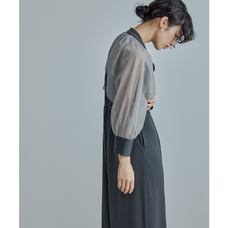 niana ニアナ ボウタイボレロ付きオールインワンパンツドレス[品番：FT000009181]｜Fashion  Letter（ファッションレター）のレディースファッション通販｜SHOPLIST（ショップリスト）