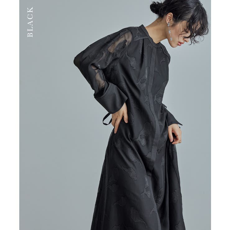 ニアナ【美品】オパールシャツワンピースパーティードレス M niana ニアナ オパールシャツワンピース[品番：FT000009183