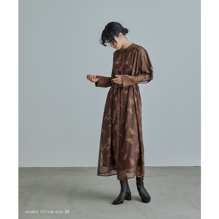 niana ニアナ オパールシャツワンピース[品番：FT000009183