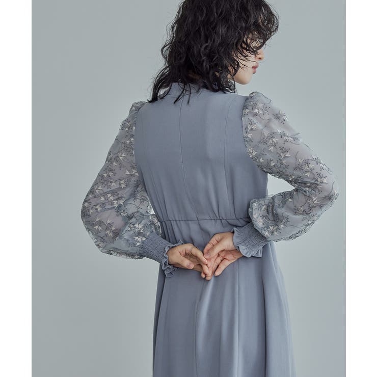 niana ニアナ スリーブエンブロイダリードレス | Fashion Letter | 詳細画像11 