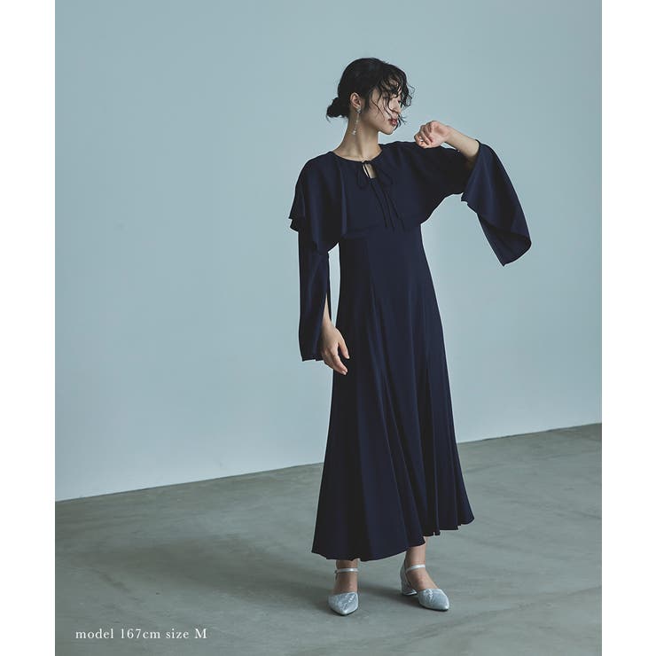 niana ニアナ ケープドレス | Fashion Letter | 詳細画像10 