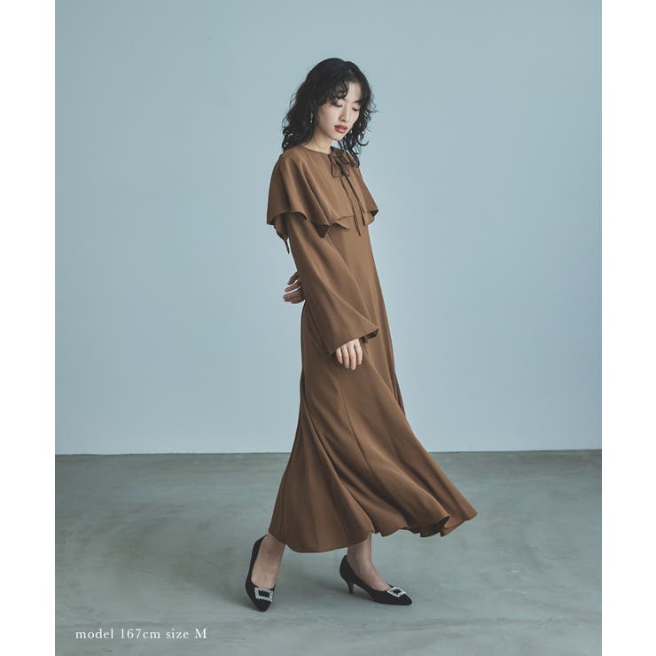 niana ニアナ ケープドレス | Fashion Letter | 詳細画像13 