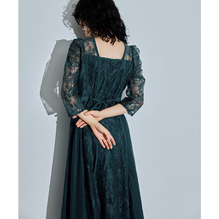 niana ニアナ スイッチングレースドレス[品番：FT000009230]｜Fashion
