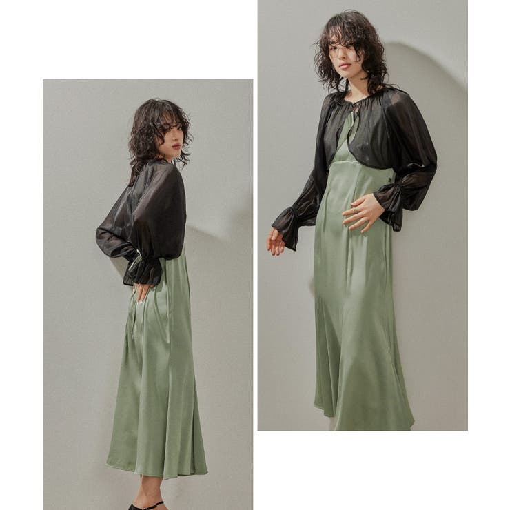 niana ニアナ パールボタンシアーボレロ | Fashion Letter | 詳細画像5 