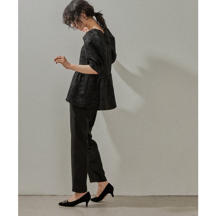 MANUSMACHINA 軍服 風 ジャケット パンツ ブラウス セット 突っ込める