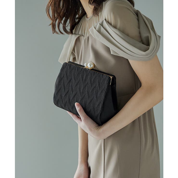 niana ニアナ プリーツクラッチバッグ | Fashion Letter | 詳細画像4 