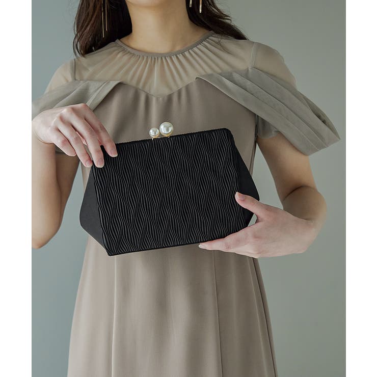 niana ニアナ プリーツクラッチバッグ | Fashion Letter | 詳細画像5 