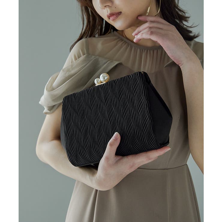 niana ニアナ プリーツクラッチバッグ | Fashion Letter | 詳細画像6 