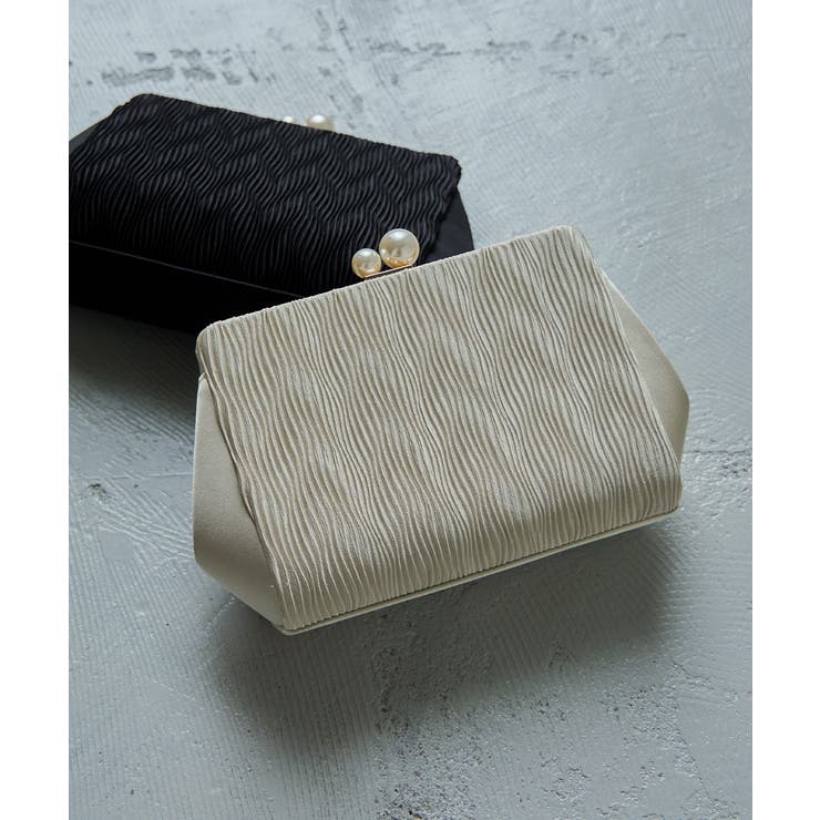 niana ニアナ プリーツクラッチバッグ | Fashion Letter | 詳細画像7 