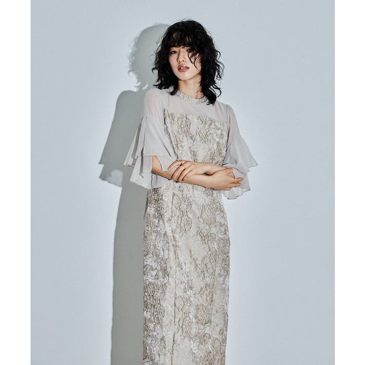niana ニアナ ジャガードIラインドレス[品番：FT000009228]｜Fashion