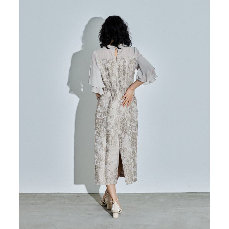 niana ニアナ ジャガードIラインドレス[品番：FT000009228]｜Fashion