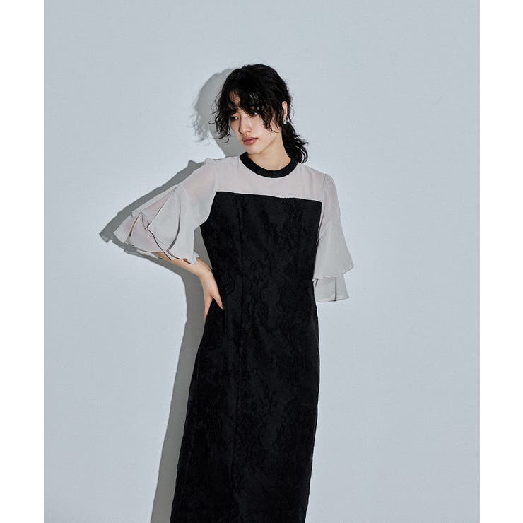 niana ニアナ ジャガードIラインドレス[品番：FT000009228]｜Fashion