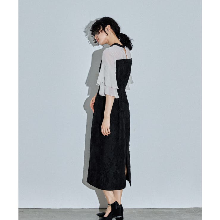 niana ニアナ ジャガードIラインドレス[品番：FT000009228