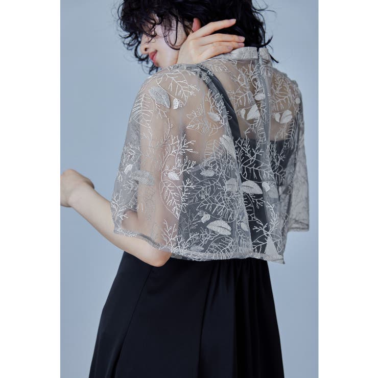 niana ニアナ リーフレースボレロセットドレス[品番 niana ニアナ リーフレースボレロセットドレス[品番