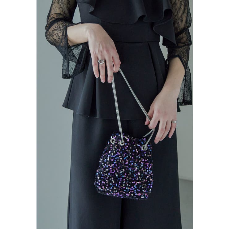 ホットプレート セール niana ニアナ スパンコールバッグ[品番：FT000009402]｜Fashion クラッチバッグ、パーティバッグ