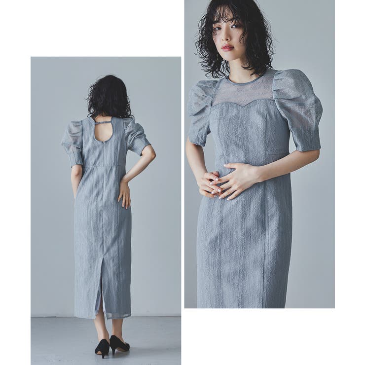 niana ニアナ レタリングレースドレス | Fashion Letter | 詳細画像4 