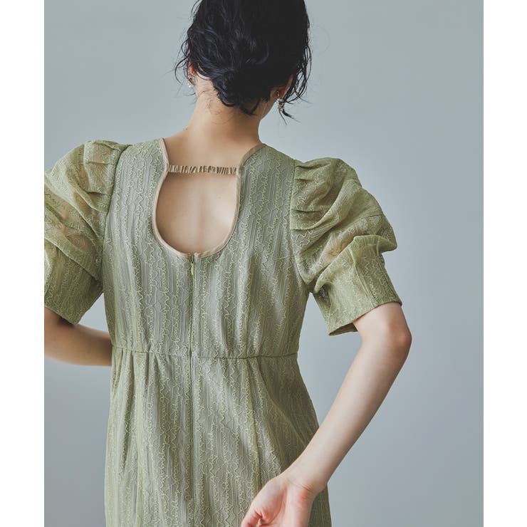 ★日本未入荷★【Miss Patina】アグネスドレス（幾何学模様） PRE SPRING 2024 | Merlette NYC(マーレット)日本公式サイト