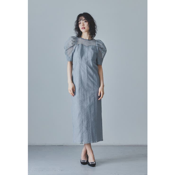 【新品未使用】Andresd レタリングレースドレス セール】lettering lace dress / レタリングレースドレス