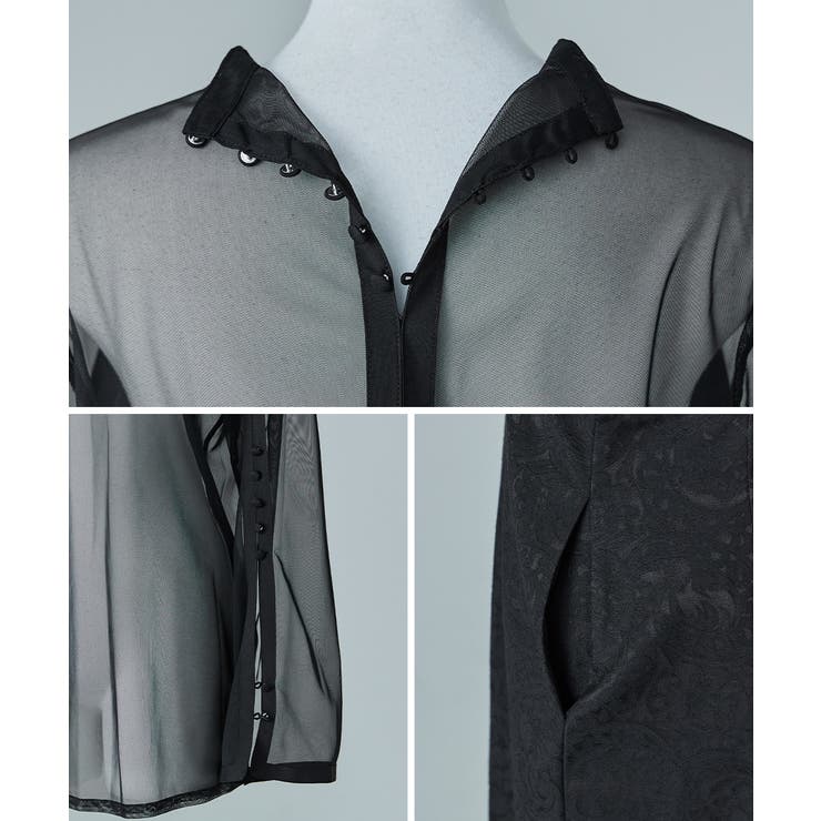 niana ニアナ Vラインジャガードドレス | Fashion Letter | 詳細画像18 