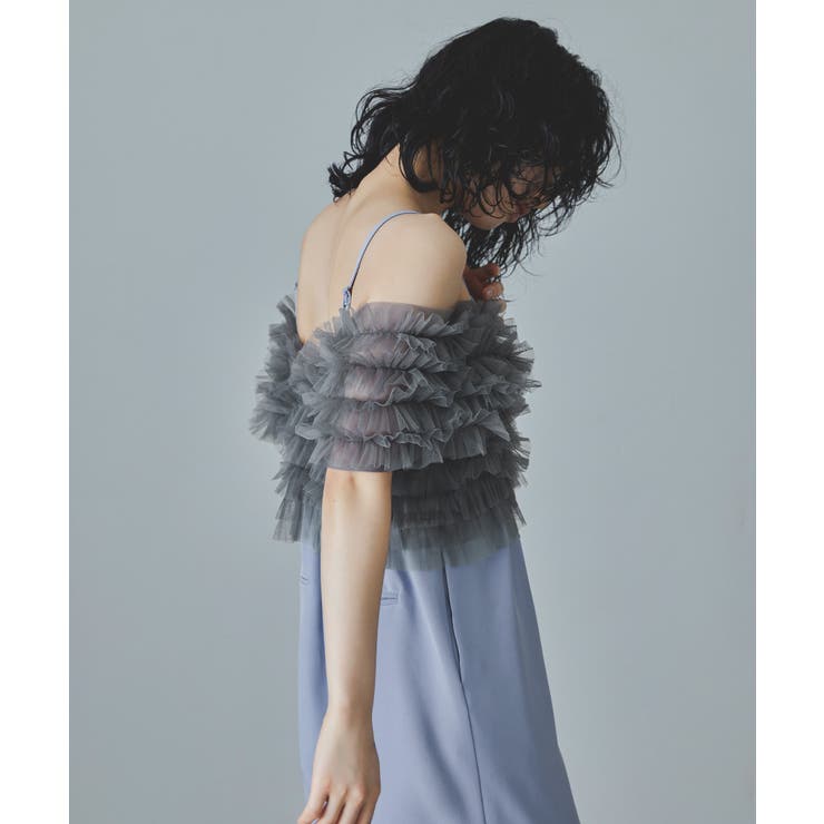 andresd | tulle vest all in one dress