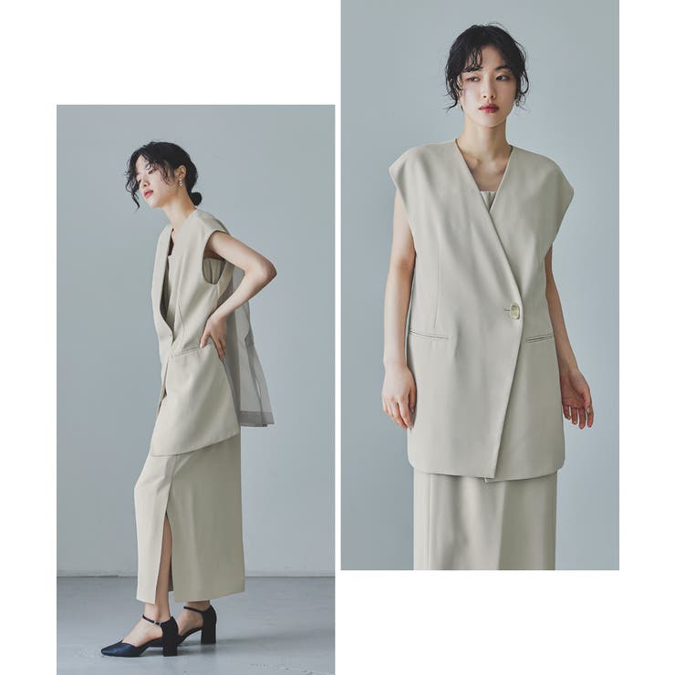 niana バックシアージレセットアップドレス パーティードレス