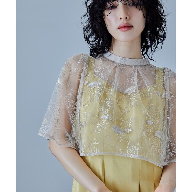 niana ニアナ リーフレースボレロセットドレス[品番