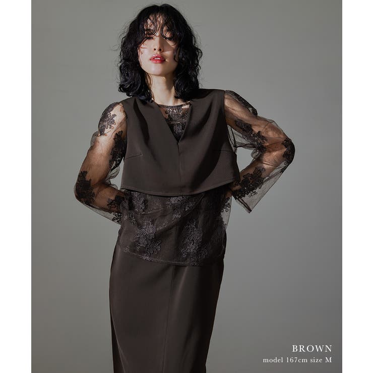 niana ニアナ マルチレイヤードセットドレス | Fashion Letter | 詳細画像7 