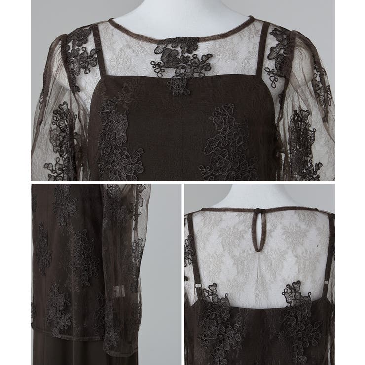 niana ニアナ マルチレイヤードセットドレス | Fashion Letter | 詳細画像16 