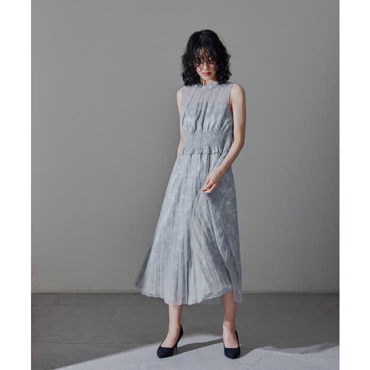 niana ニアナ ボウタイフラワープリーツドレス | Fashion Letter | 詳細画像12 