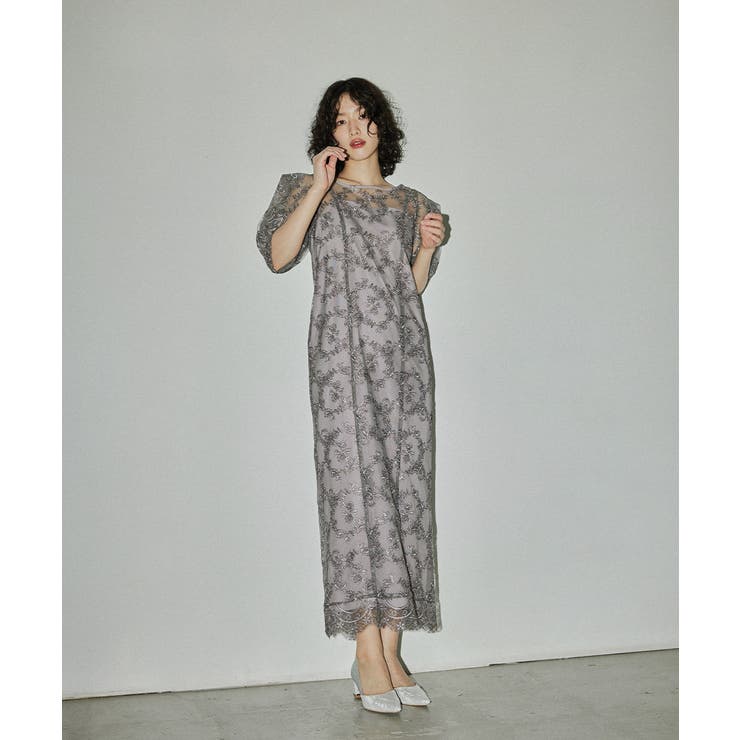 niana ニアナ オリジナルペイズリーパターンドレス[品番：FT000009656