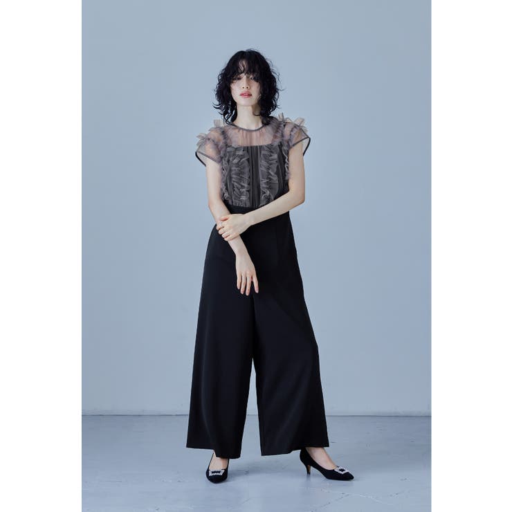 niana ニアナ チュールドッキングパンツドレス[品番：FT000009340]｜Fashion  Letter（ファッションレター）のレディースファッション通販｜SHOPLIST（ショップリスト）