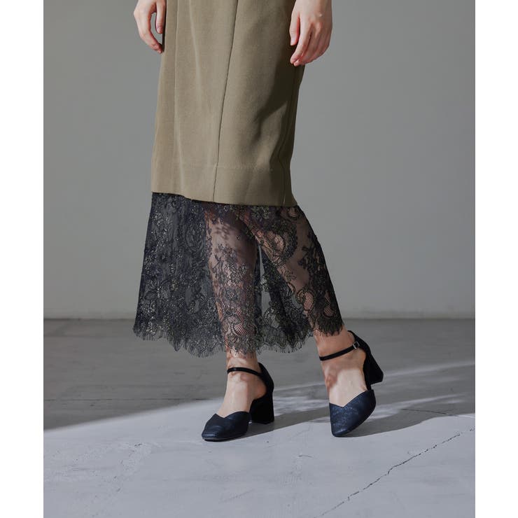 niana ニアナ ヘムレースドレス | Fashion Letter | 詳細画像4 