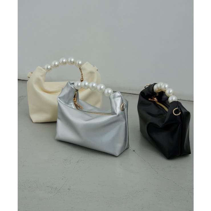 niana ニアナ 2wayパールハンドルショルダーバッグ[品番