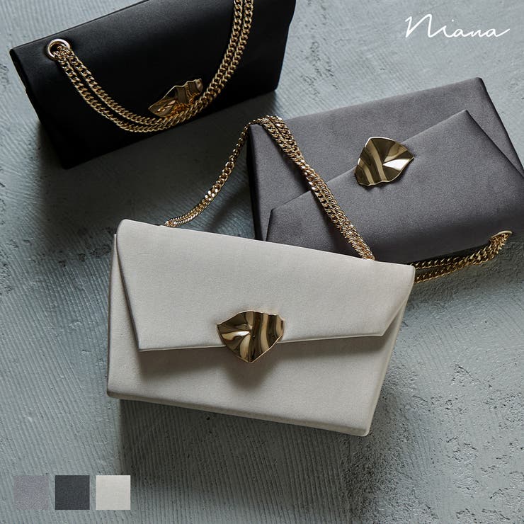 niana ニアナ ブラスカットフラップバッグ | Fashion Letter | 詳細画像1 
