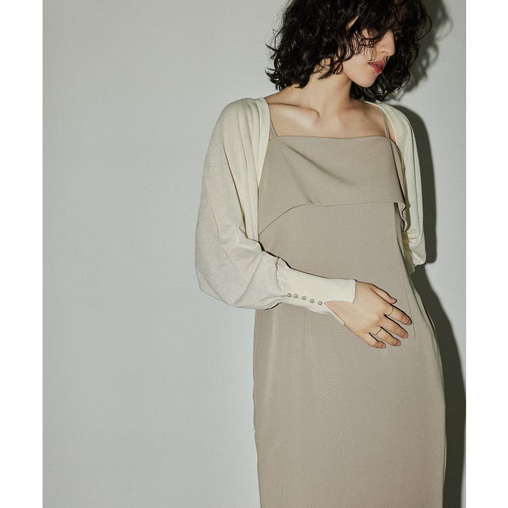 niana ニアナ ドルマンスリーブラメニットボレロ | Fashion Letter | 詳細画像4 