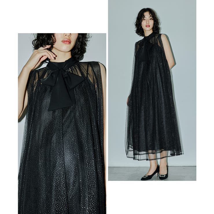 niana ニアナ シアーラメAラインドレス | Fashion Letter | 詳細画像4 