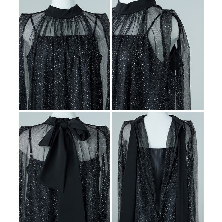 niana ニアナ シアーラメAラインドレス | Fashion Letter | 詳細画像17 