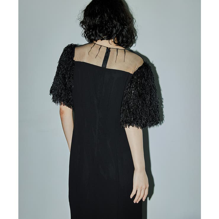 niana ニアナ シャギースリーブドレス[品番：FT000009798]｜Fashion